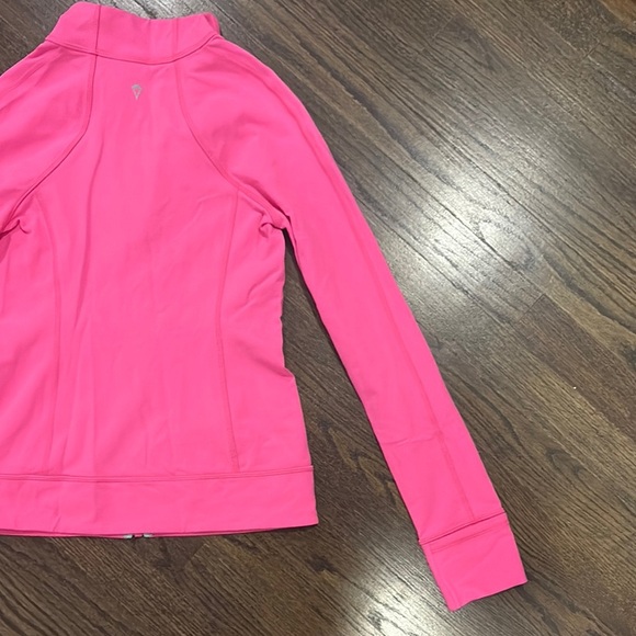 Juniors Pink Geometric Jacket by Ivivva- size 12 - Picture 8 of 10